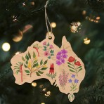 Wooden Decoration | Australia's Floral Emblems
